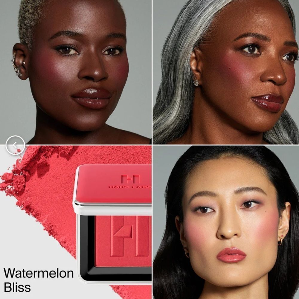 Haus Labs by Lady Gaga Color Fuse Blush Watermelon Bliss fully mirrored